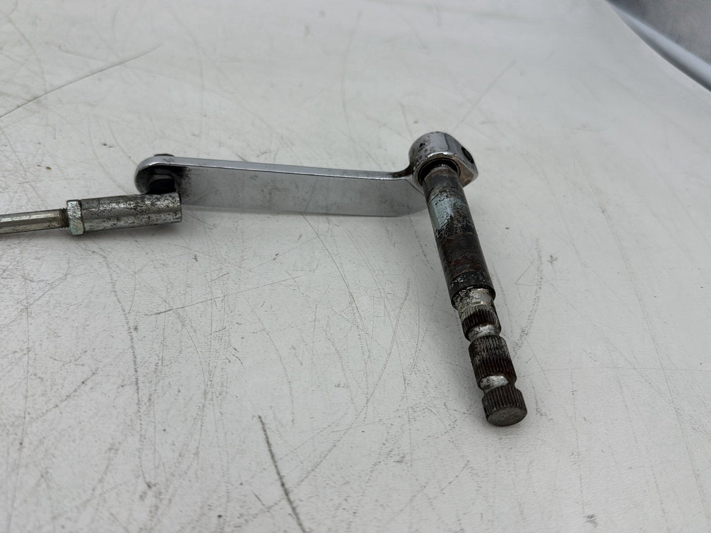 2006 Harley Electra Glide Touring Classic FLHTCI OEM Gear Shifter Lever w/ Rod linkage
