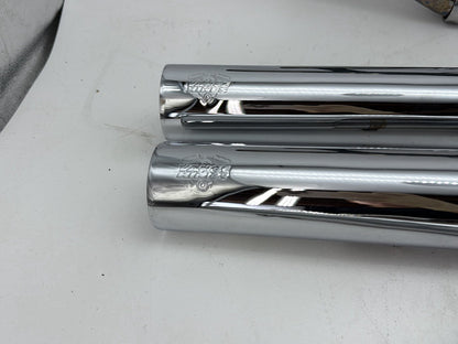 2008 Harley Softail Deluxe FLSTN OEM Exhaust Header Pipes Muffler