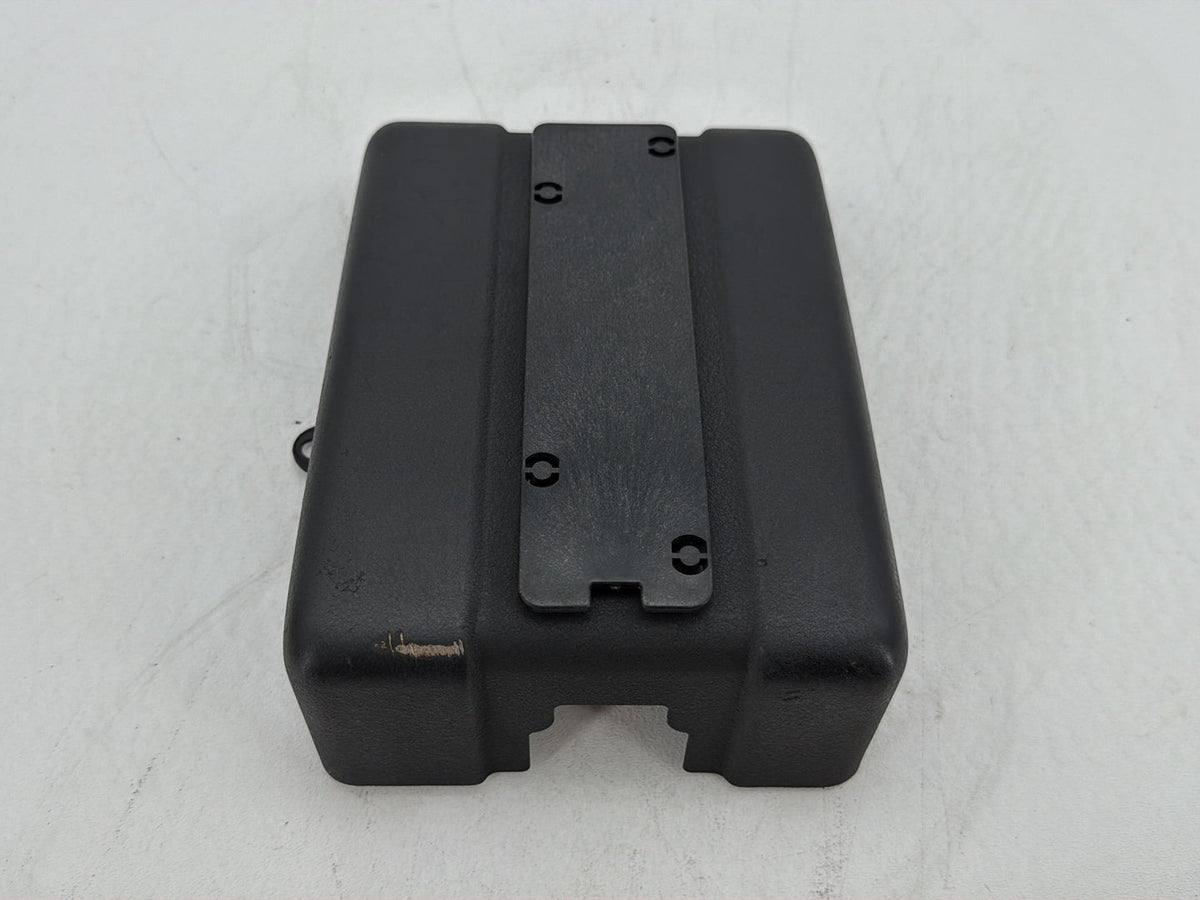 07 Harley Dyna Street Bob Lower Battery Tray Stay Box Cover Panel Black Wrinkle