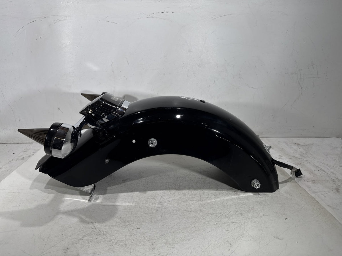 2010 Harley Road King Touring Police OEM Rear Wheel Fender & Turn Signals Bar