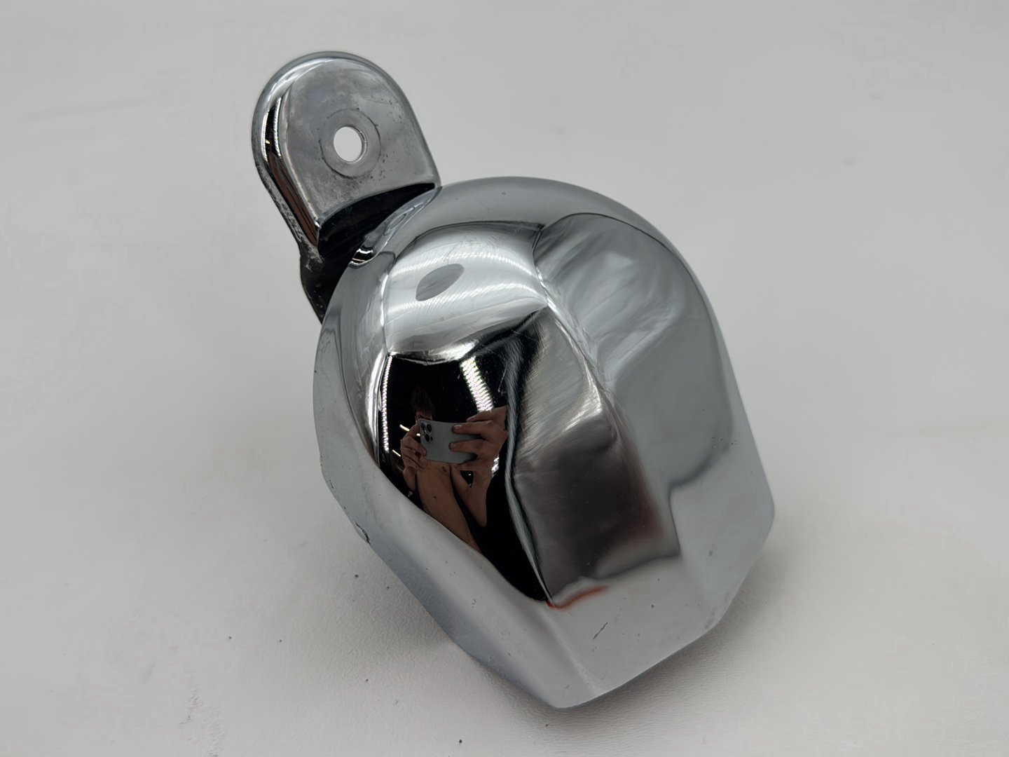 2007 Harley Softail Heritage Classic FLSTC OEM Horn Signal Klaxon Chrome Cover