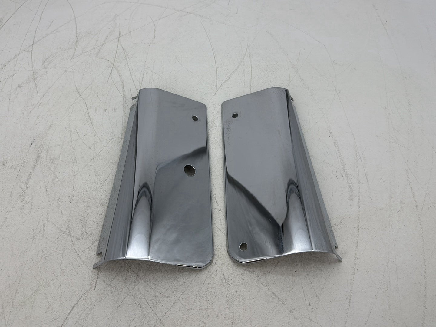 2006 Harley Softail FLSTCI Heritage Classic OEM Front Left & Right Fork Side Covers