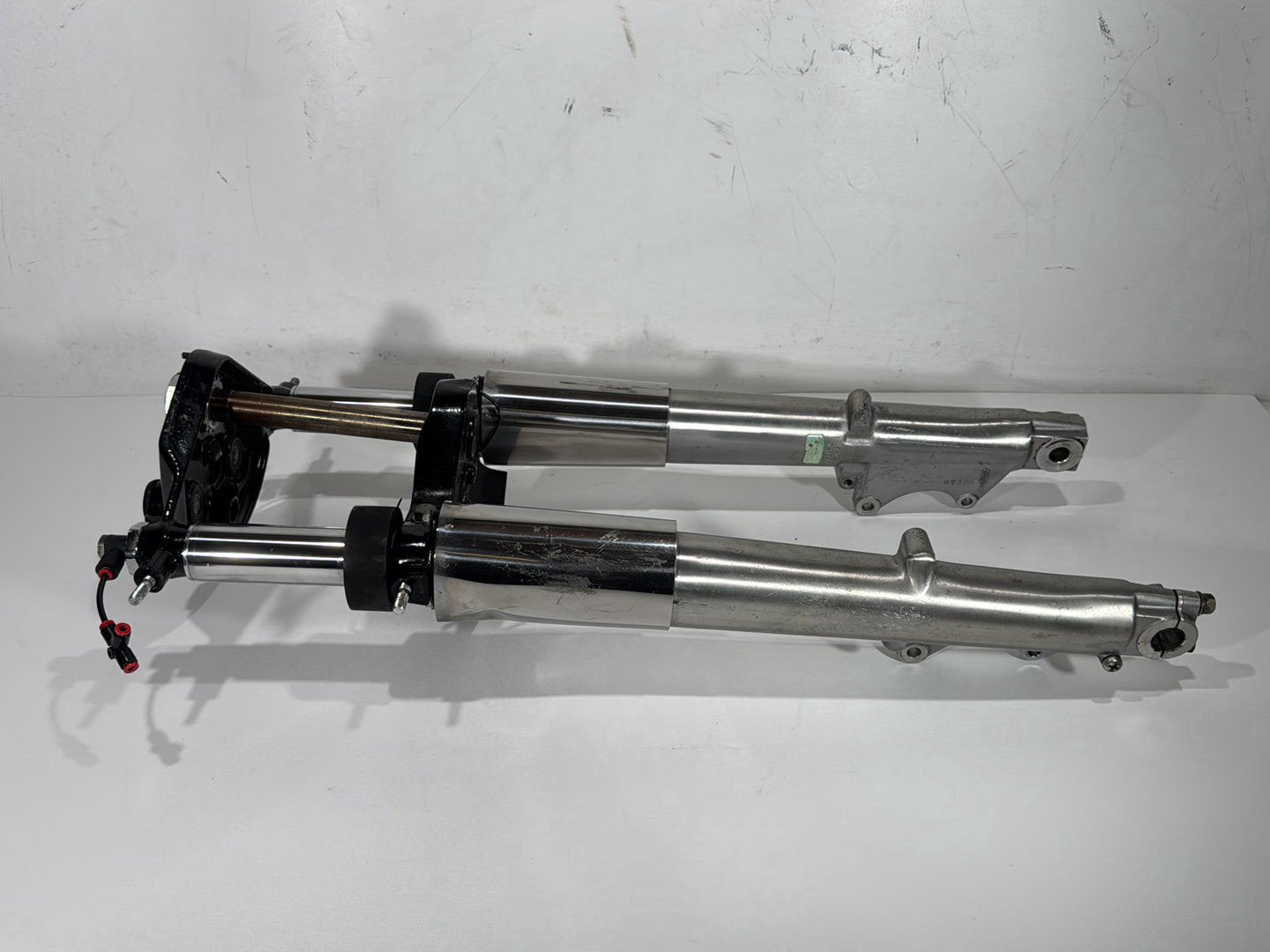 1998 Harley Road King Touring FLHRCI Classic OEM Front Triple Tree Set & LH RH Fork Legs Sliders