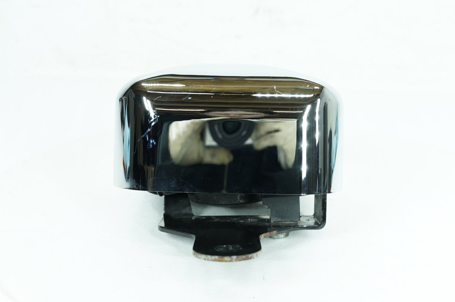 1984 - 1998 Harley-Davidson Touring Electra Glide Classic Horn Signal Klaxon Chrome Cover Ribbed