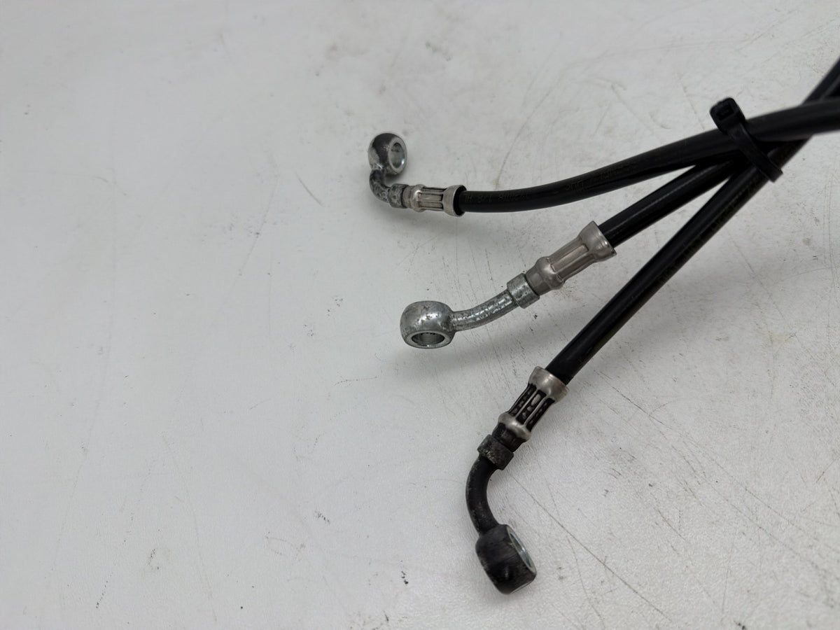 2009 Harley Street Glide Touring FLHX OEM Front Brake Hose Line Pipe NON-abs