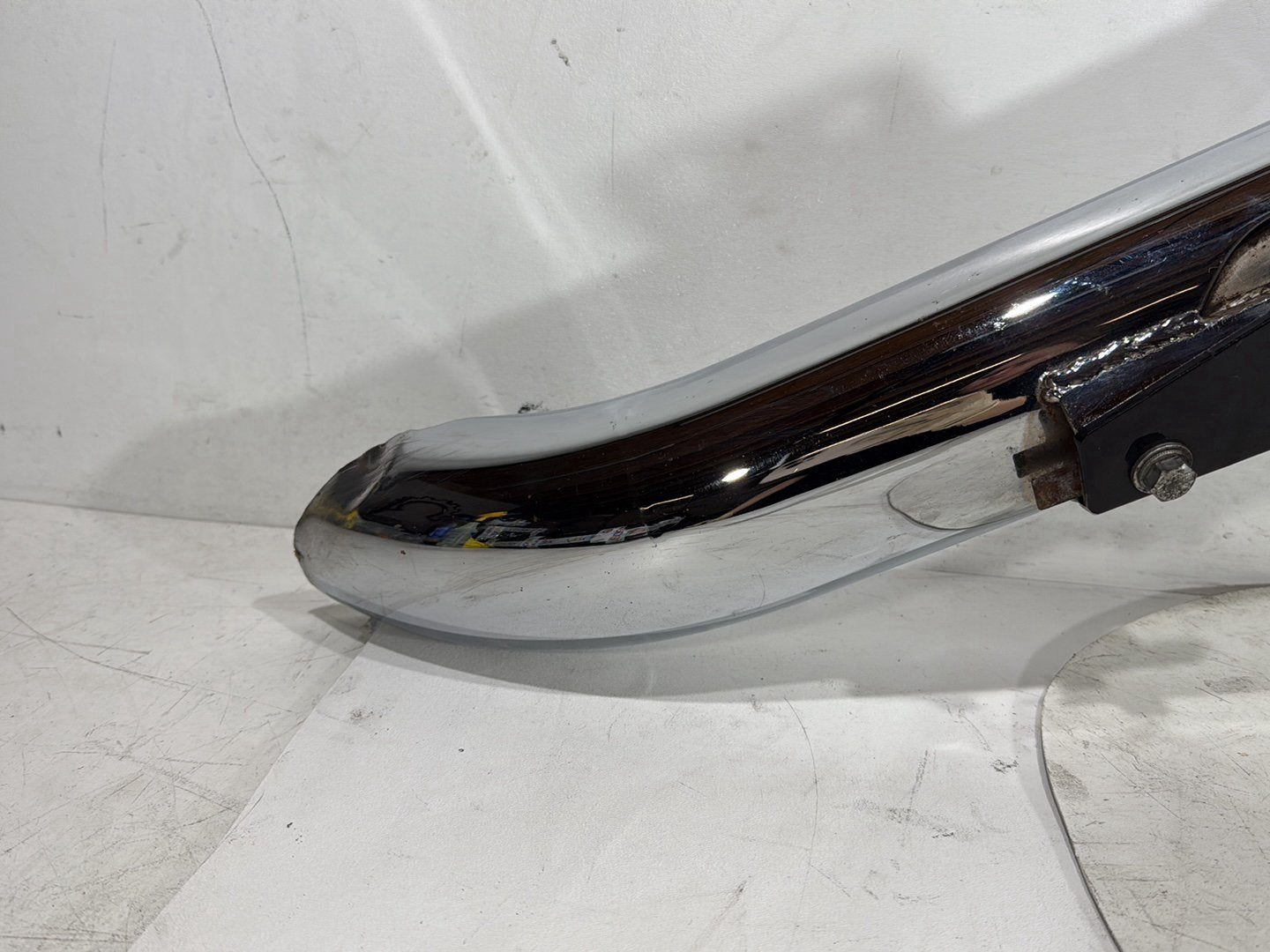 1991 Harley Heritage Softail Exhaust Header Pipe Muffler BENT 2-1