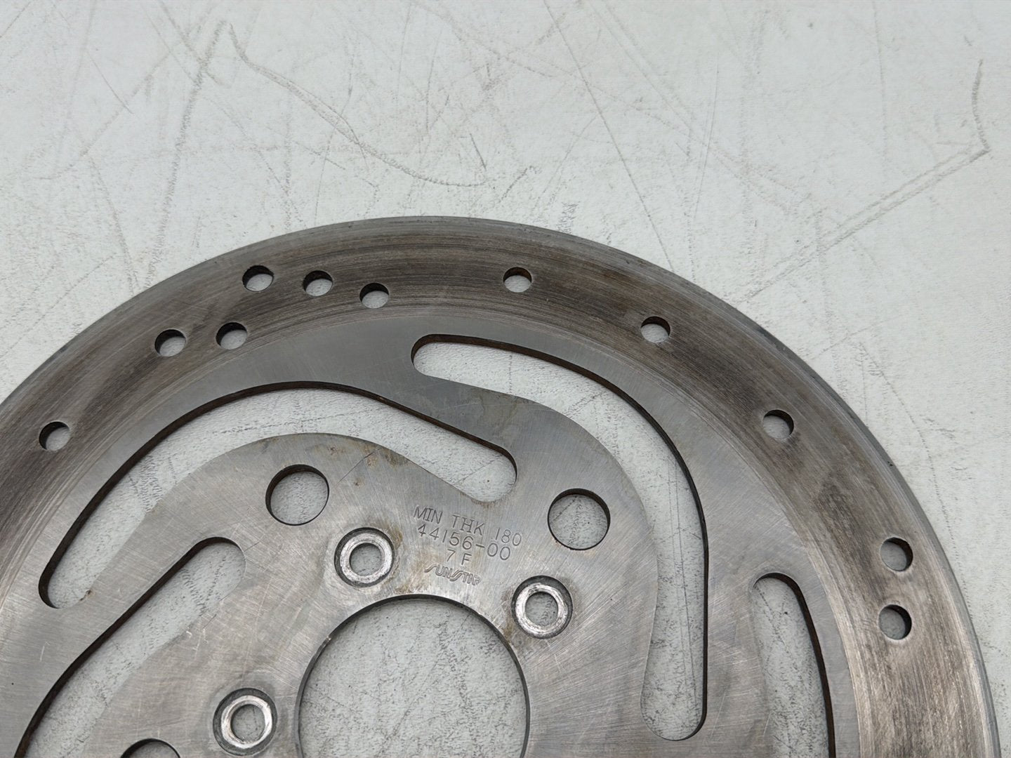 2011 Harley Heritage Softail Classic FLSTC OEM Front Brake 1 Rotor Disc