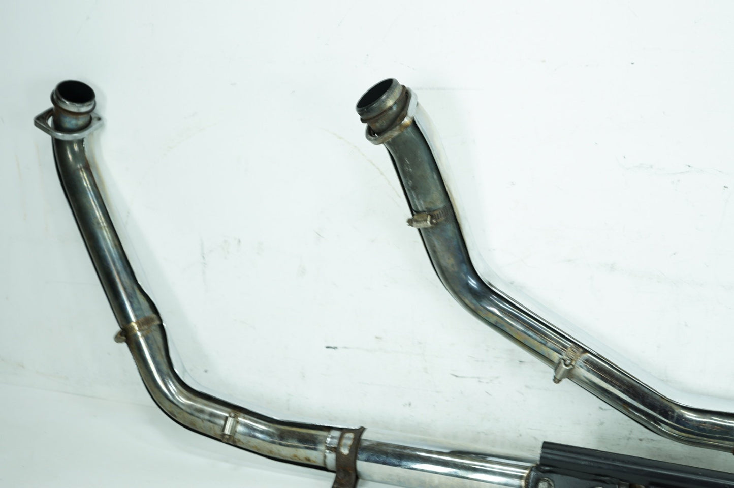 2000 - 2006 Harley-Davidson Softail Heritage Classic Exhaust Header Pipes Vance & Hines 65401-00B