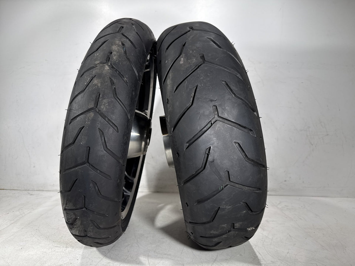 2012 Harley Street Glide Touring FLHX OEM Front & Rear Wheel Rim Tire 17" 16"