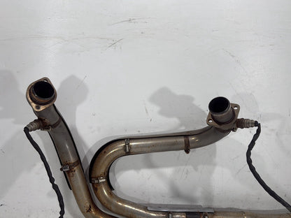 2009 Harley Dyna Street Bob Exhaust System Header Pipe Thunderheader 2 into 1