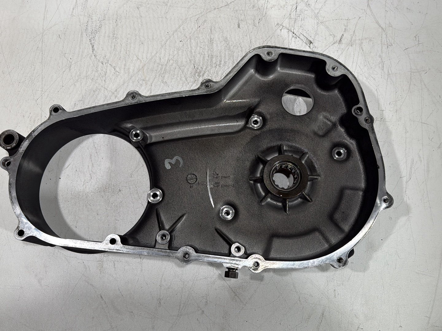 2008 Harley Road King Touring FLHR OEM Inner Primary Clutch Cover
