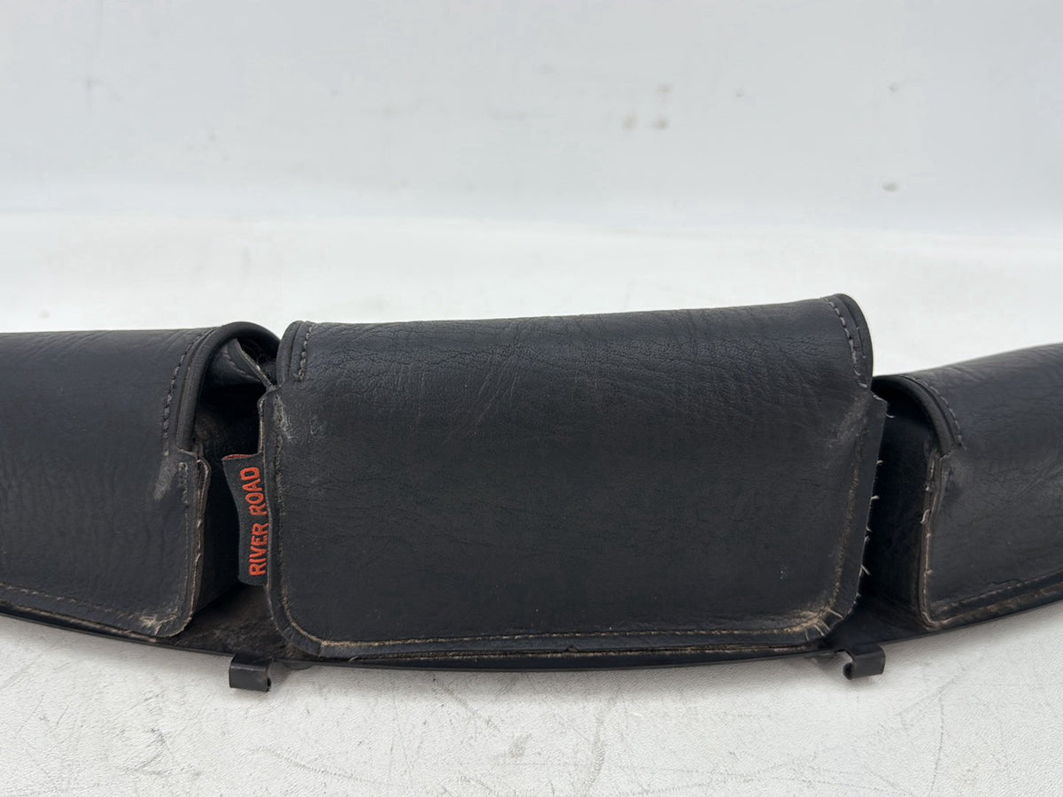 2004 Harley Touring Electra Glide Ultra Front Onboard Tool Bag Leather Storage