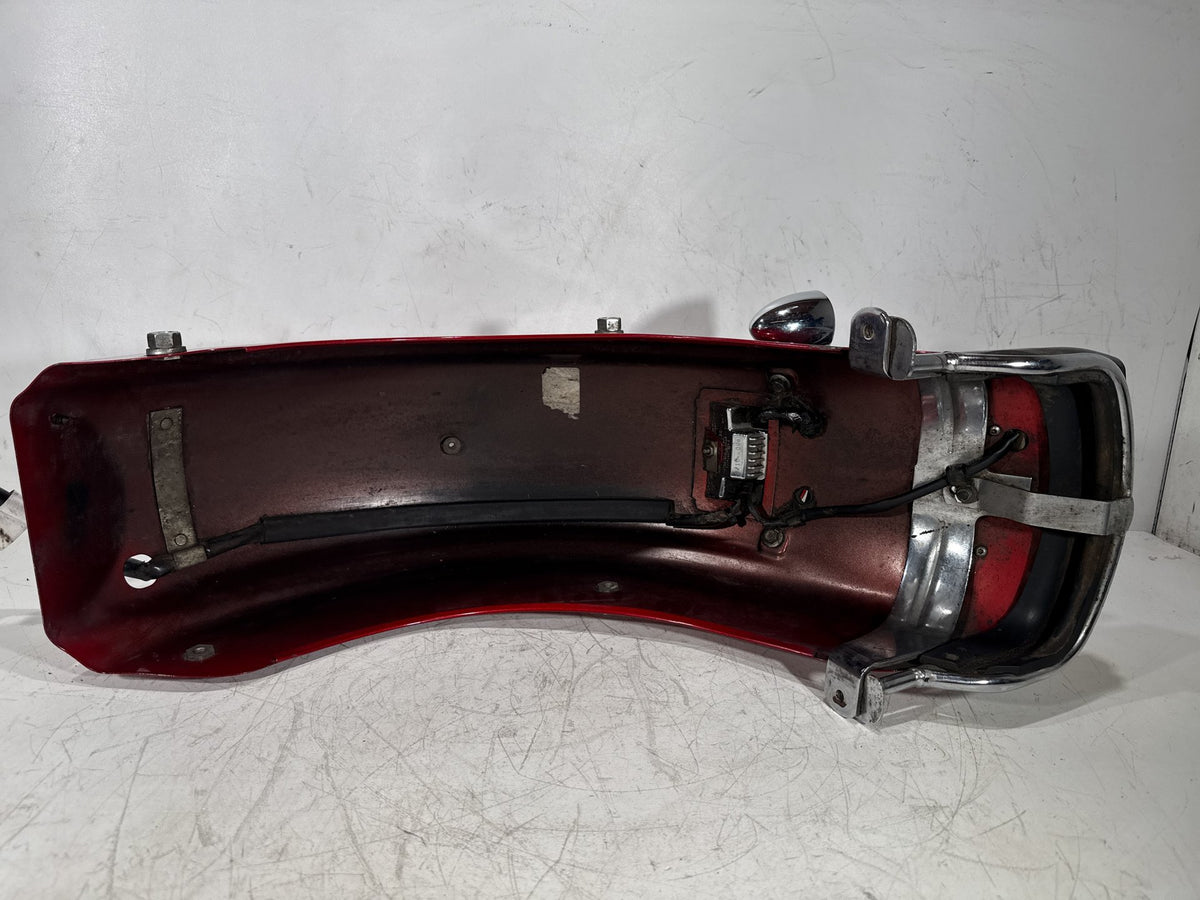 2012 Harley Electra Glide Touring Ultra OEM Rear Wheel Fender & Turn Signals Bar