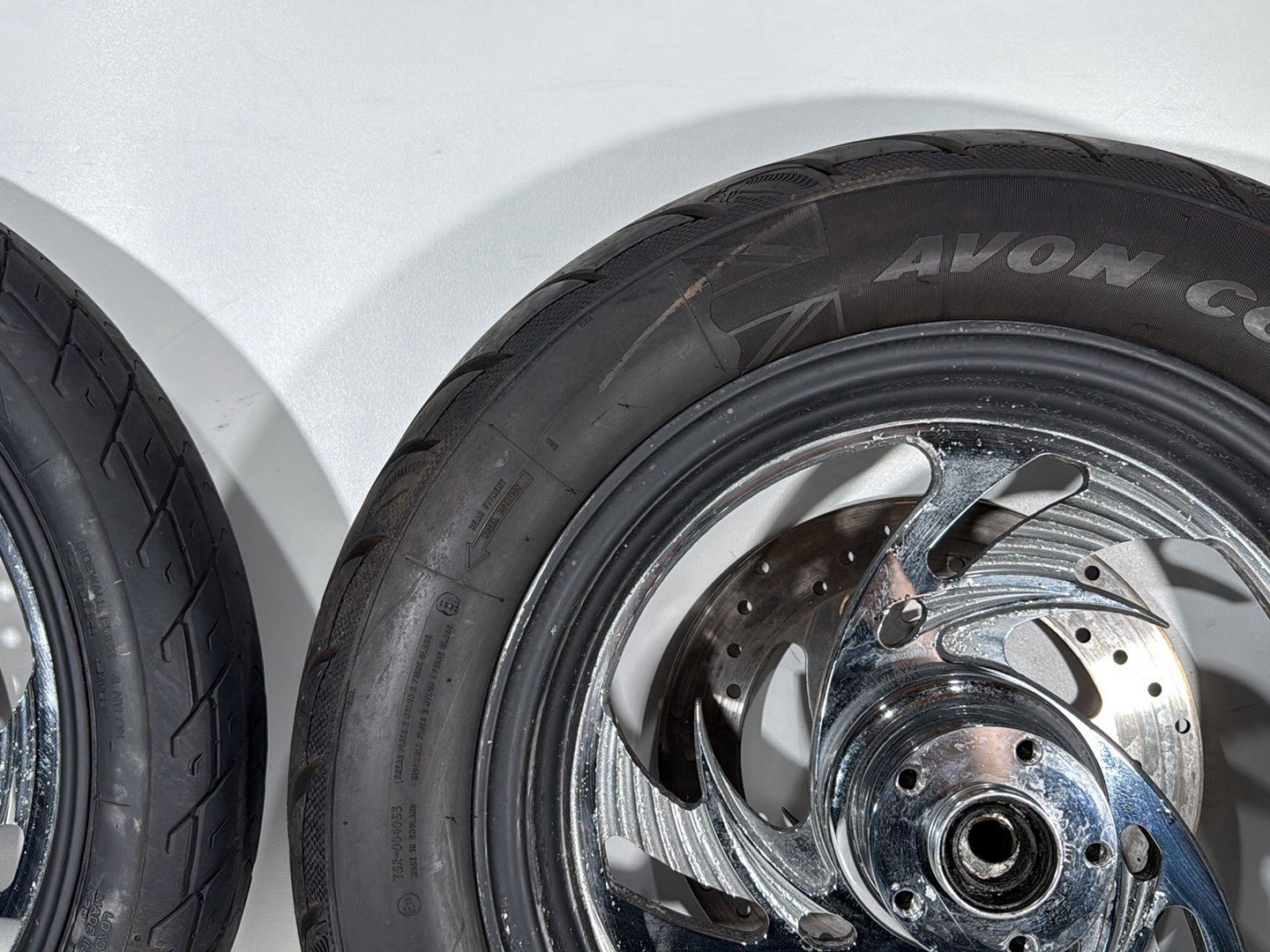 1999 - 2006 Harley-Davidson Dyna Low Rider Front & Rear Wheel Rim Tire MT90B16, 90/90H19 52H, 16" 19"