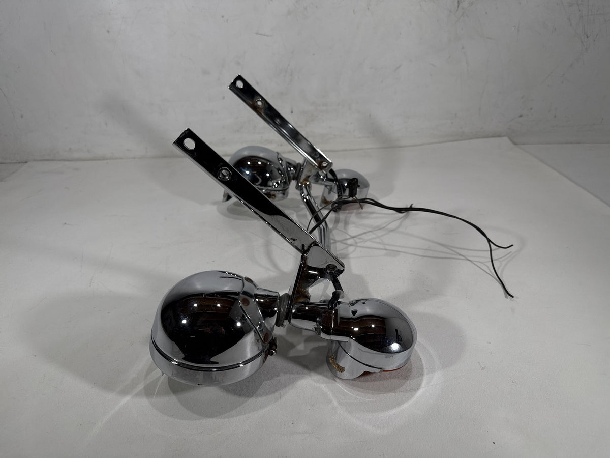 1995 Harley Heritage Softail Classic Front Turn Signal Indicators Aux Light Bar