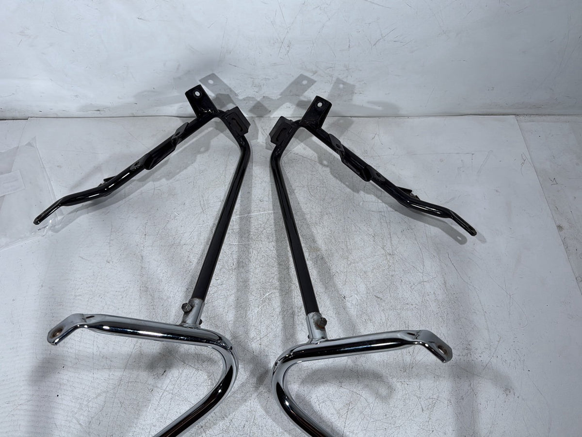 2011 Harley Electra Glide Touring OEM Rear Left Right Saddlebag Guard Rails Bar