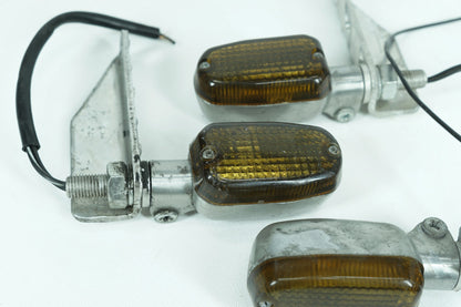 1984 - 1990 Harley-Davidson Sportster Evolution Front Left Right Turn Signal Indicators 68405-86