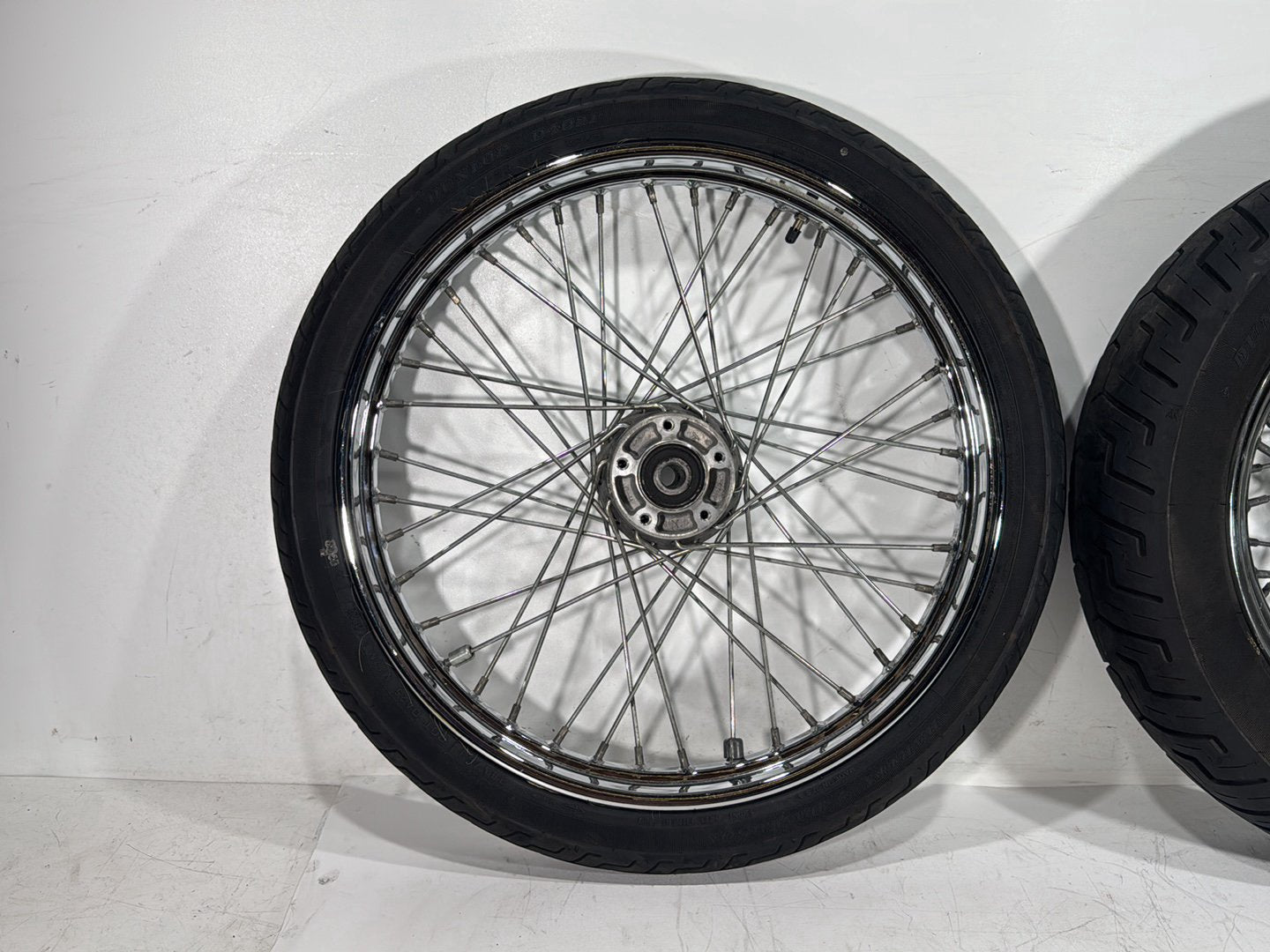 2003 Harley Dyna Wide Glide FXDWG OEM Front Rear Wheel Rim Tire Spoked