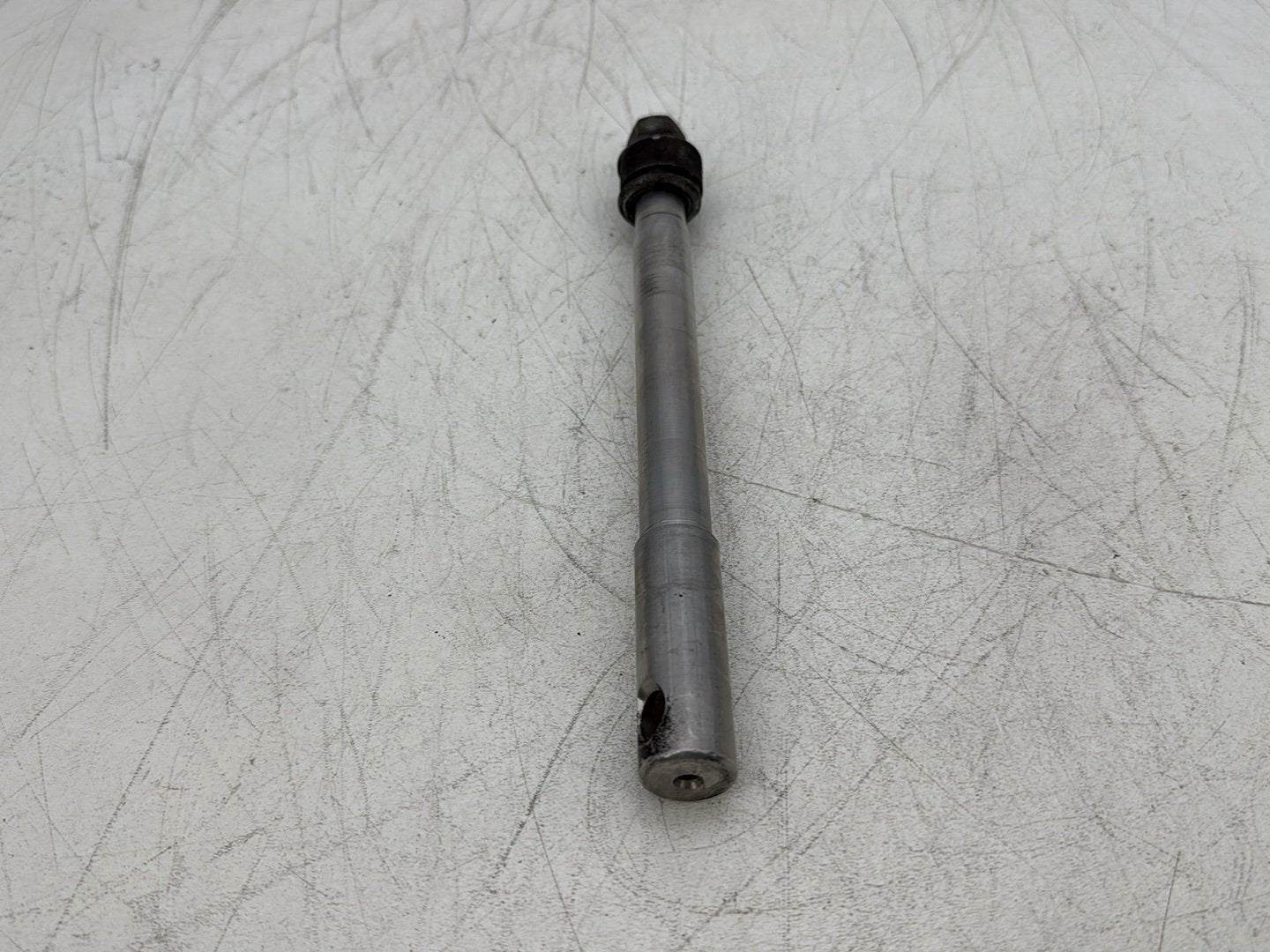 2004 Harley Sportster XL883C 883 Custom OEM Front Wheel Axle Bolt Shaft
