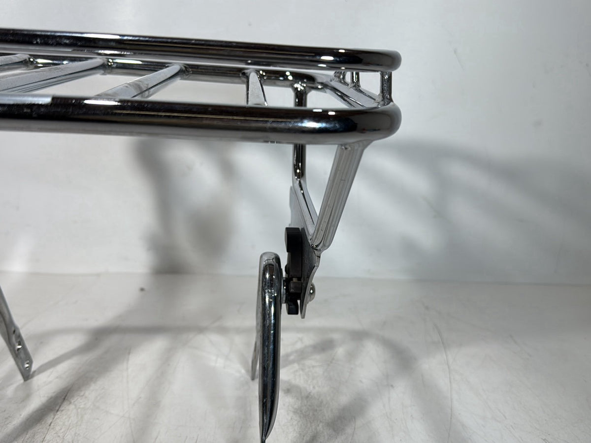 08 Harley Touring Electra Glide Ultra Rear Back Luggage Rack Storage Baggage Bar
