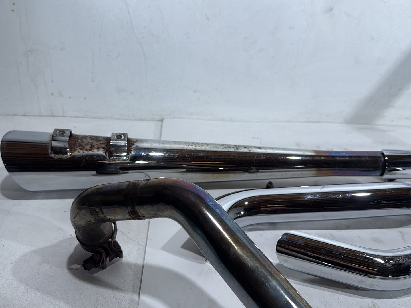 2005 Harley Electra Glide Touring Ultra OEM Exhaust Header Pipes Muffler
