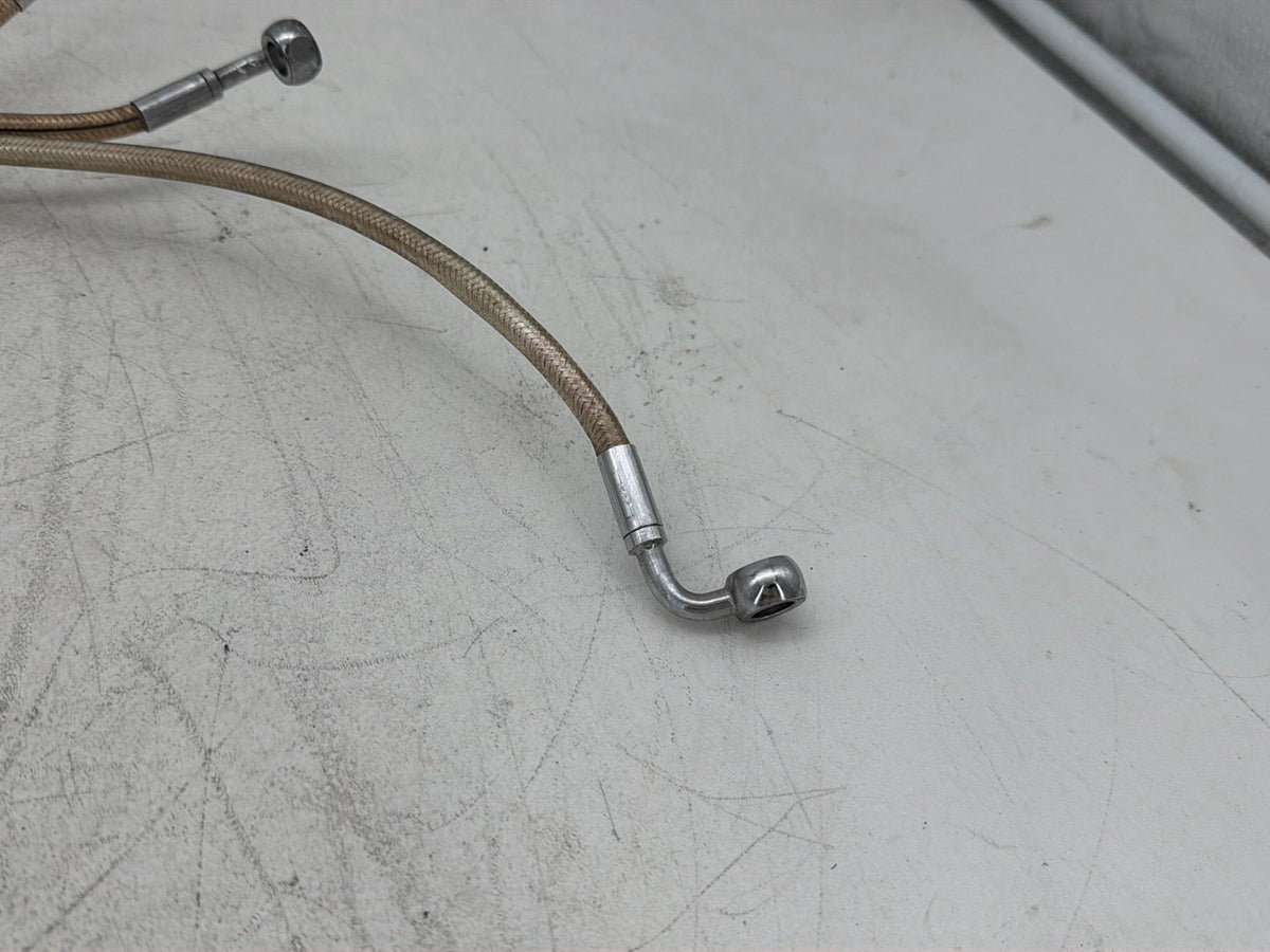2009 Harley Road Glide Touring FLTR OEM Front Brake Hose Line Pipe NON-abs