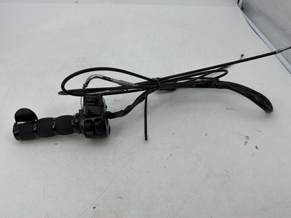 2007 - 2012 Harley-Davidson Touring Street Glide Right Engine Start Kill Switches Controls w/ Hand Grip, Idle Throttle Cables