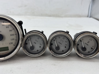 2007 Harley Street Glide Touring FLHX OEM Air Oil Volt Fuel Tacho Speedo Gauges