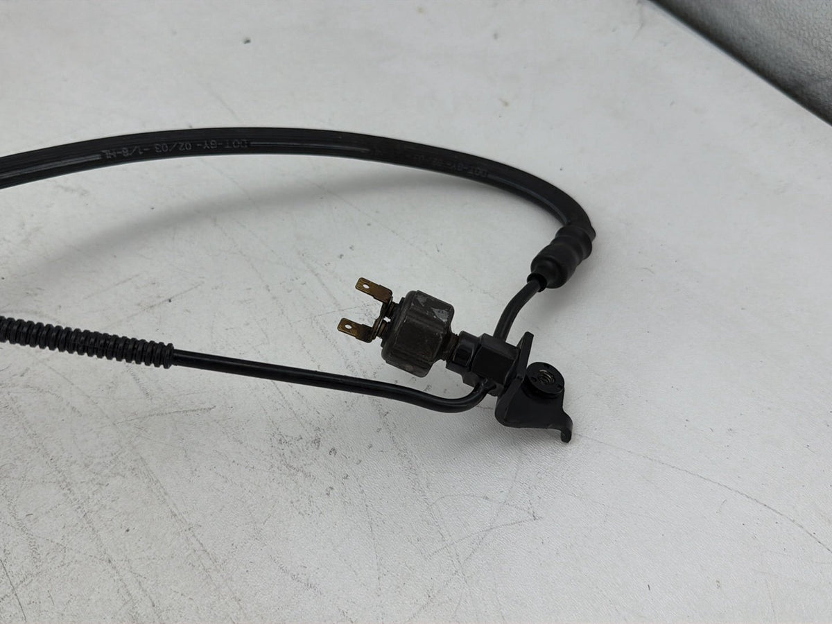 2003 Harley Softail Deuce FXSTD OEM Rear Brake Hose Line Pipe
