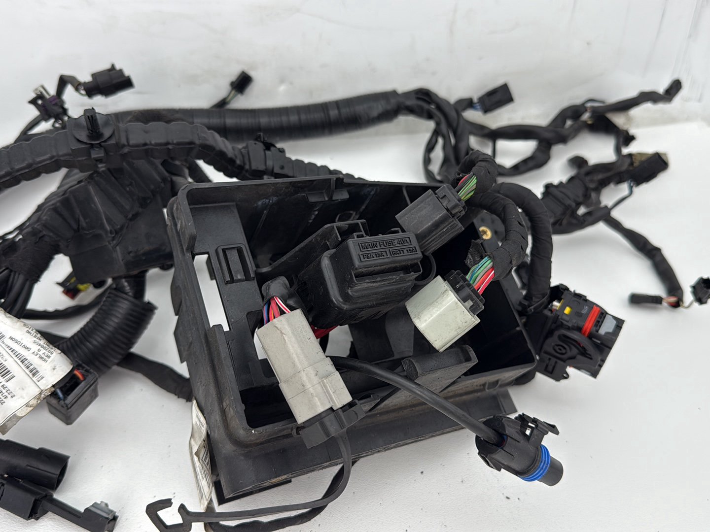 2012 Harley Dyna Fat Bob FXDF 103 OEM Main Wire Wiring Harness Loom