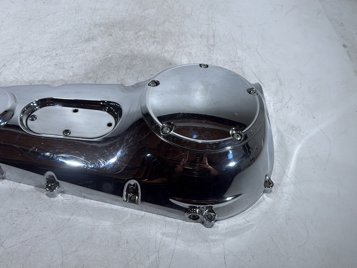 2005 Harley Softail Fat Boy FLSTF OEM Outer Primary Clutch Cover