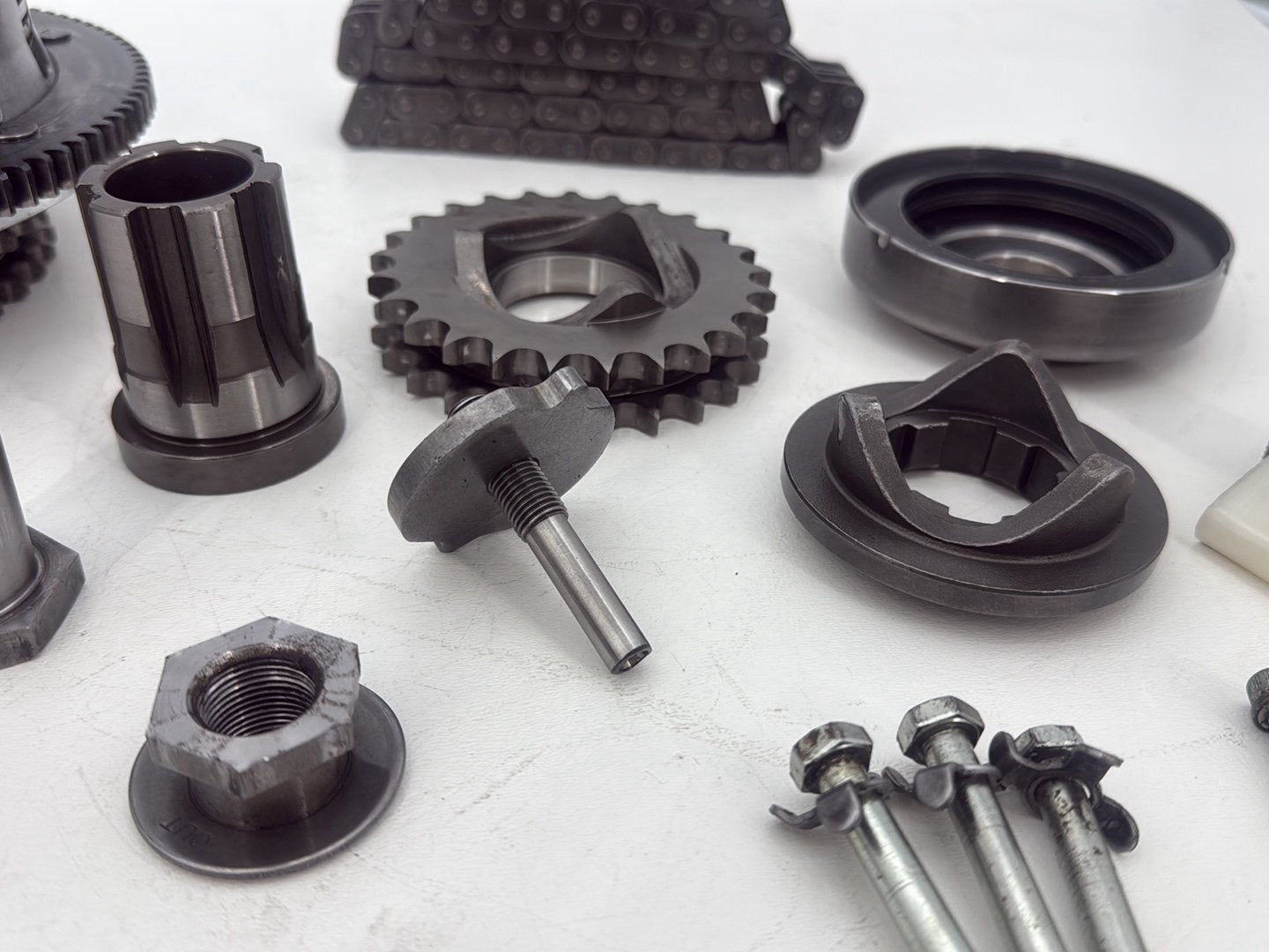2005 Harley Touring FLHRCI Road King Classic OEM Clutch Basket Chain Tensioner Kit