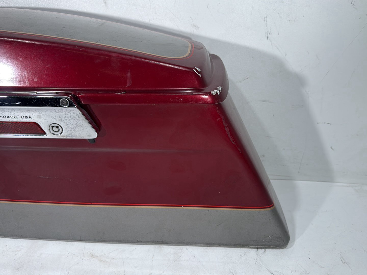 1996 Harley Electra Glide Touring FLHT OEM Left 1 Saddlebag Luggage NO Key