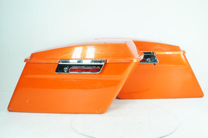 2007 - 2011 Harley-Davidson Touring Electra Glide Ultra Left Right Saddlebags Luggage NOKey 90752-93