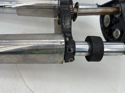 2008 Harley Touring FLHTCU Electra Glide Ultra OEM Front Triple Tree Set & LH RH Fork Legs Sliders