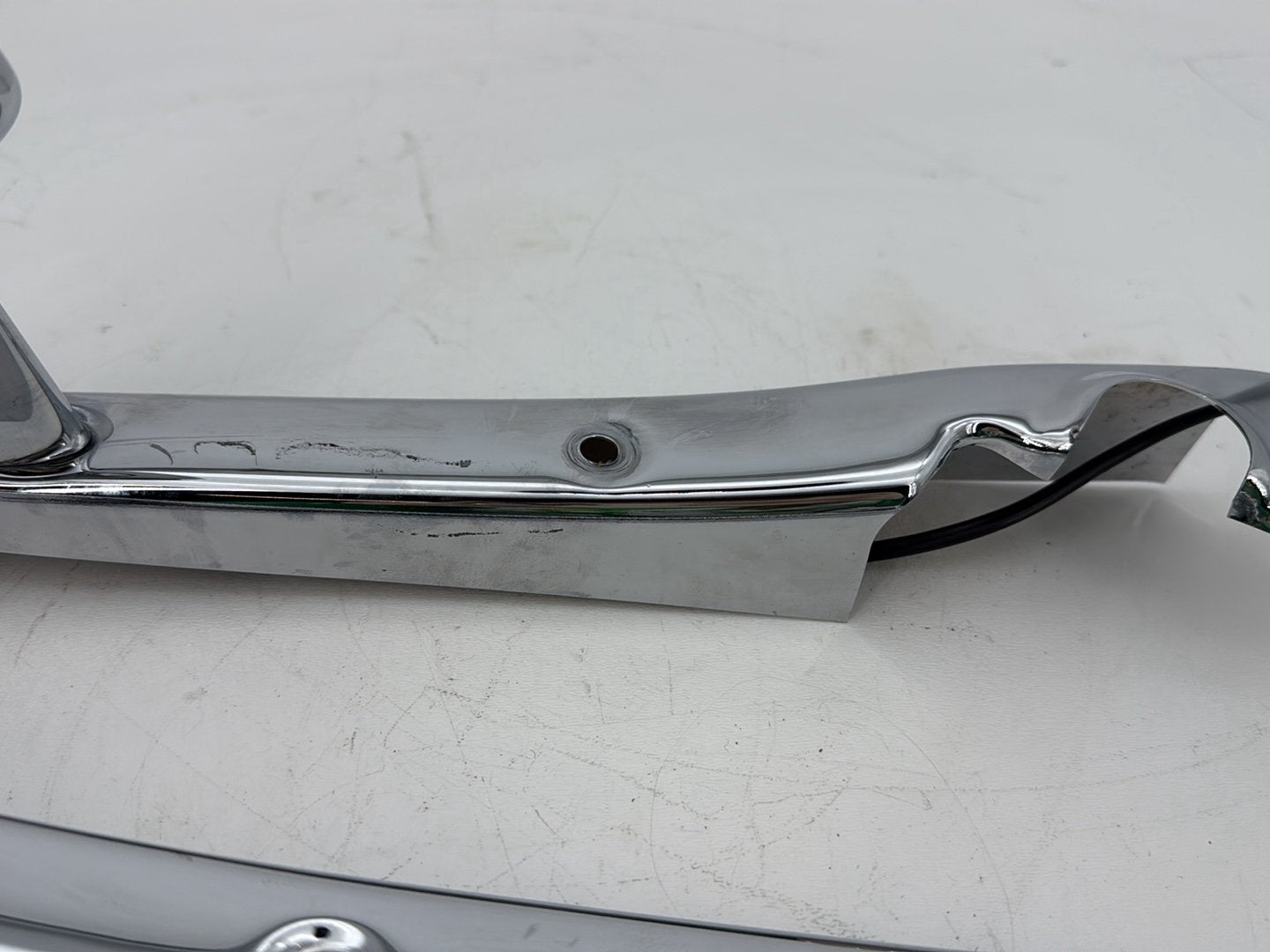 2009 Harley Sportster XL1200C 1200 Custom OEM Rear Left Right Fender Struts Bracket & Turn Signal