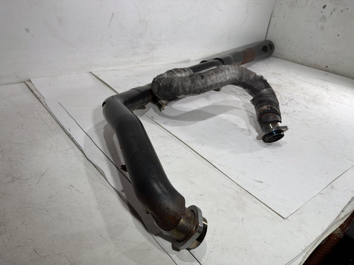 2011 Harley Electra Glide Touring Exhaust Header Pipe Muffler BASSANI 2 into 1