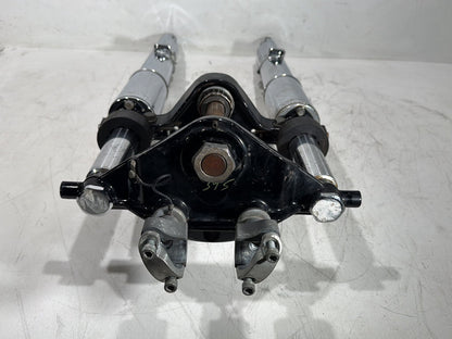 2006 Harley Touring FLHTCI Electra Glide Classic OEM Front Triple Tree Set & LH RH Fork Legs Sliders