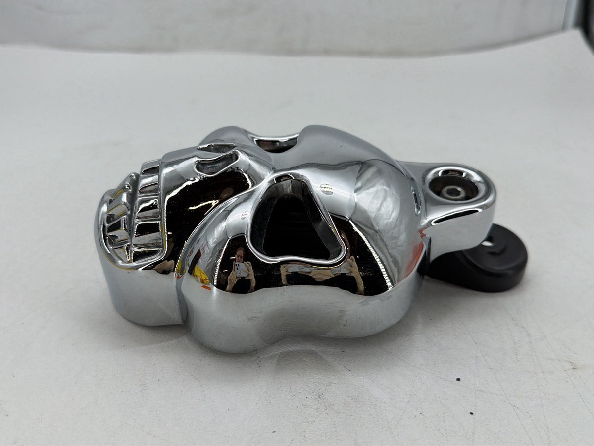 05 Harley Electra Glide Touring Ultra Signal Horn Klaxon Beep SKULL Cowbell HTMT