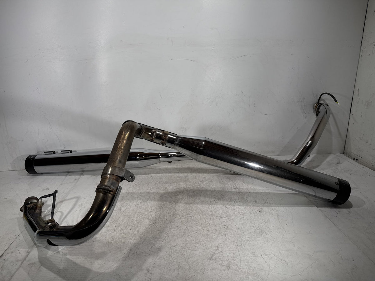 2009 Harley Electra Glide Touring CVO Screamin OEM Exhaust Header Pipes Muffler