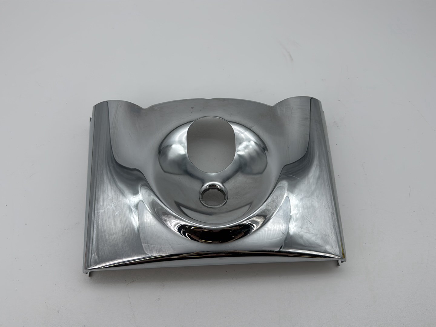 2008 Harley Softail Deluxe FLSTN OEM Front Upper Nacelle Headlight Cover Panel
