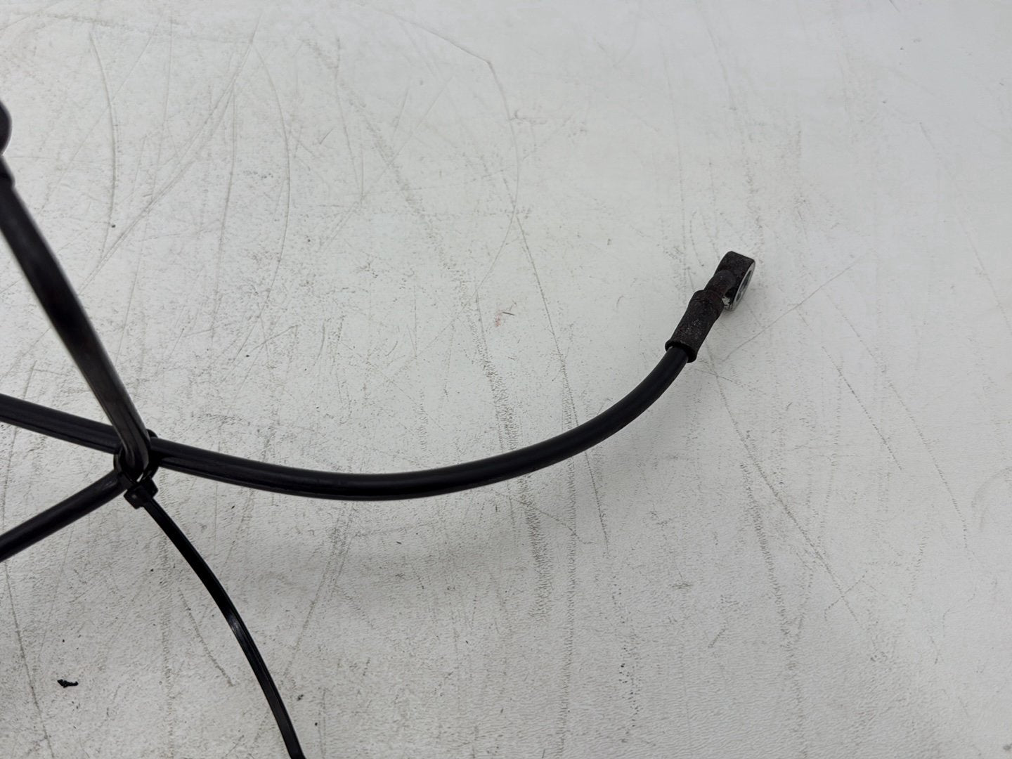 2011 Harley Softail FLSTFB Fat Boy OEM Rear Brake Hose Line Pipe ABS