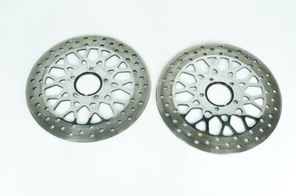 1999 - 2006 Harley-Davidson Touring Electra Glide Police Front Brake Rotors Disc Pair 44136-00
