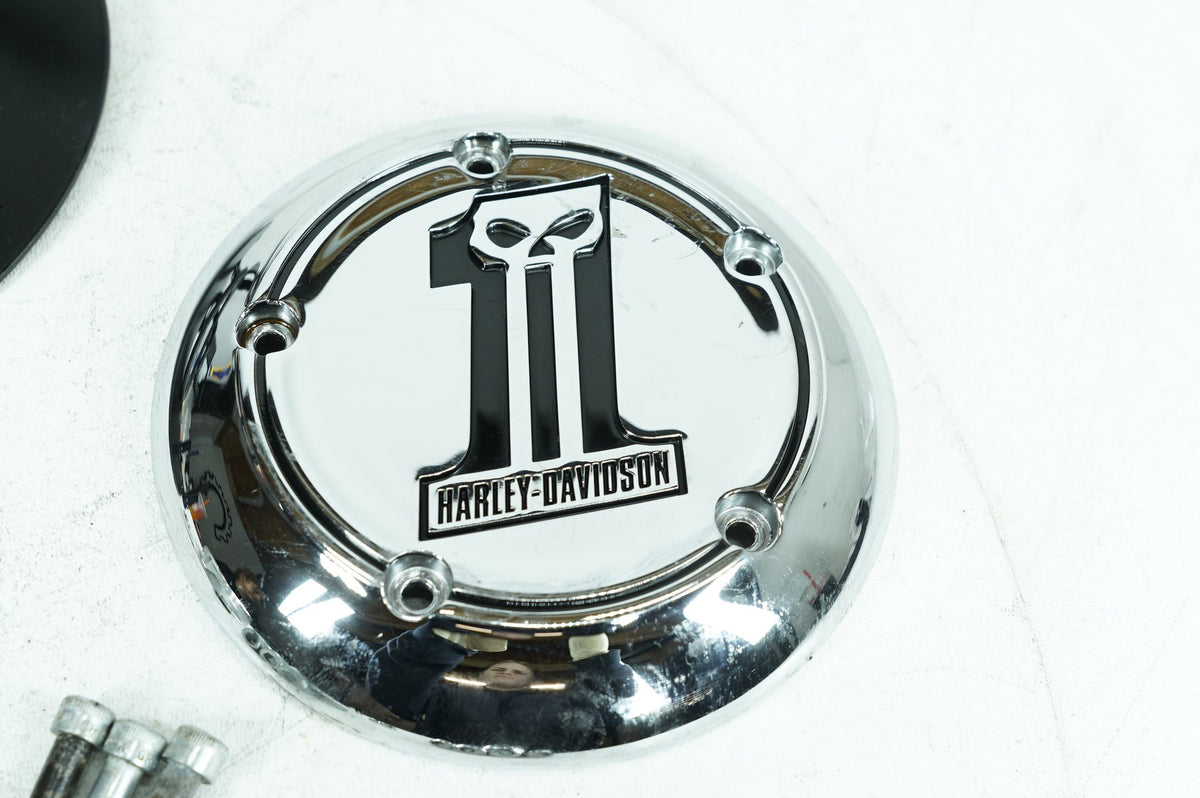 2015 Harley Sportster XL883 Iron OEM Air Filter Cleaner Backplate Cover