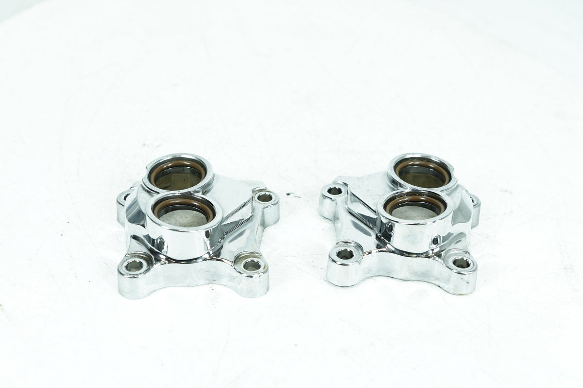 2008 Harley Dyna FXDC Super Glide Custom OEM Tappet Engine Lifter Chrome Covers
