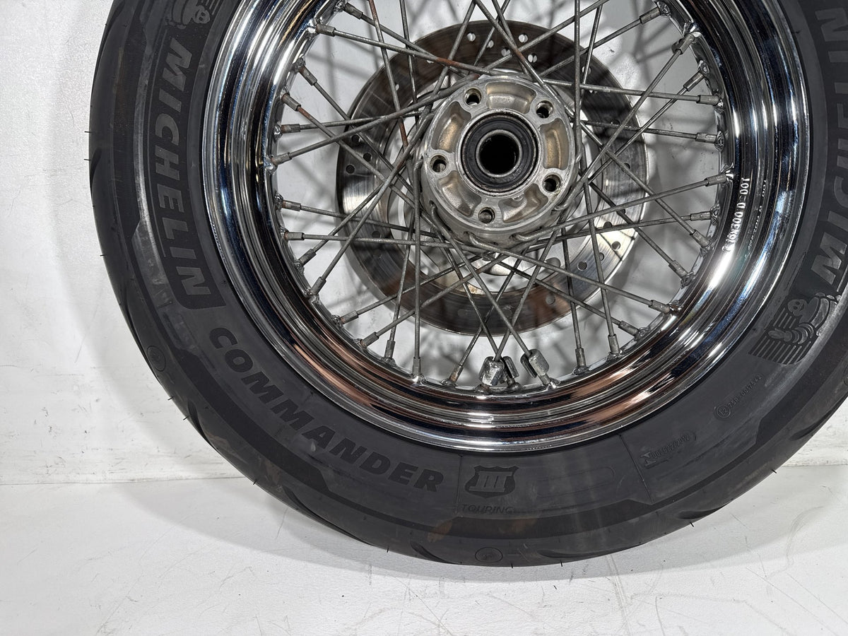 2003 Harley Road King Touring Classic OEM Rear Wheel Rim Tire Spoked MT90B16 16"