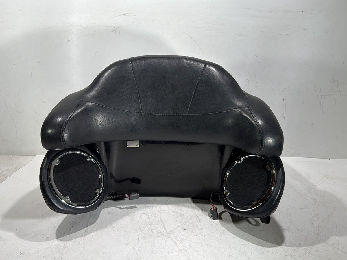 2008 Harley Electra Glide Touring Ultra OEM Pass Backrest Tour Pak Luggage NOKey