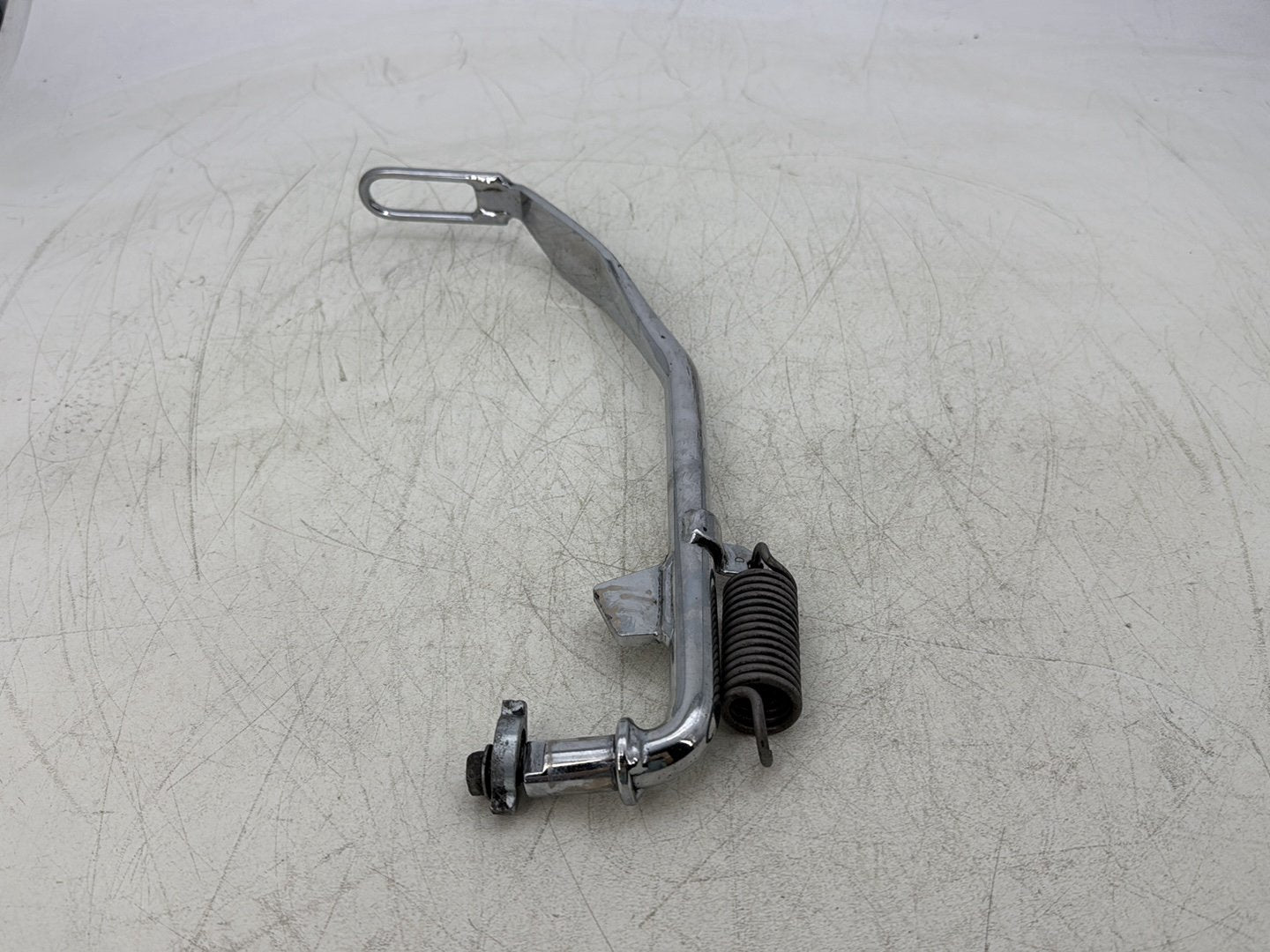 2004 Harley Dyna Super Glide FXDI OEM Left Side Jiffy Kick Stand & Spring