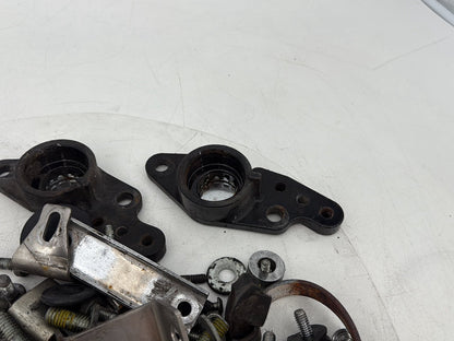 1999 - 2006 Harley-Davidson Touring Electra Glide Hardware Bolts Nuts & Brackets w/ Left Right Fork Swingarm Brackets