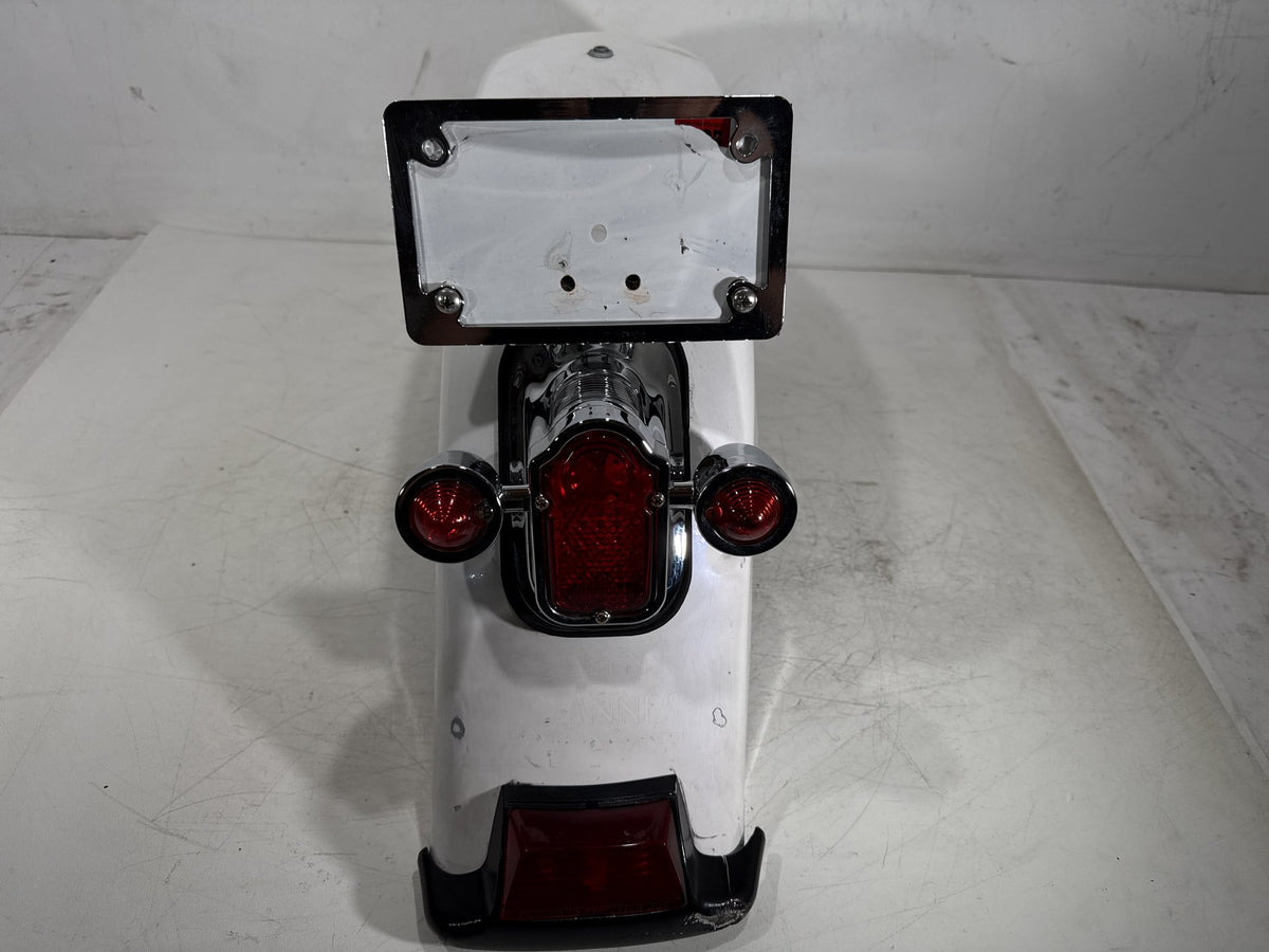 2004 Harley Heritage Softail Classic OEM Rear Wheel Fender & Turn Signals Bar